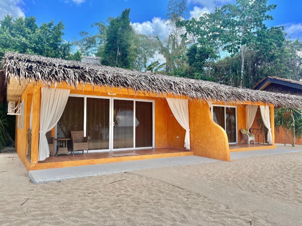 Coco Grove Beach Resort, Siquijor Island Luaran gambar The resort's beachfront bungalows
