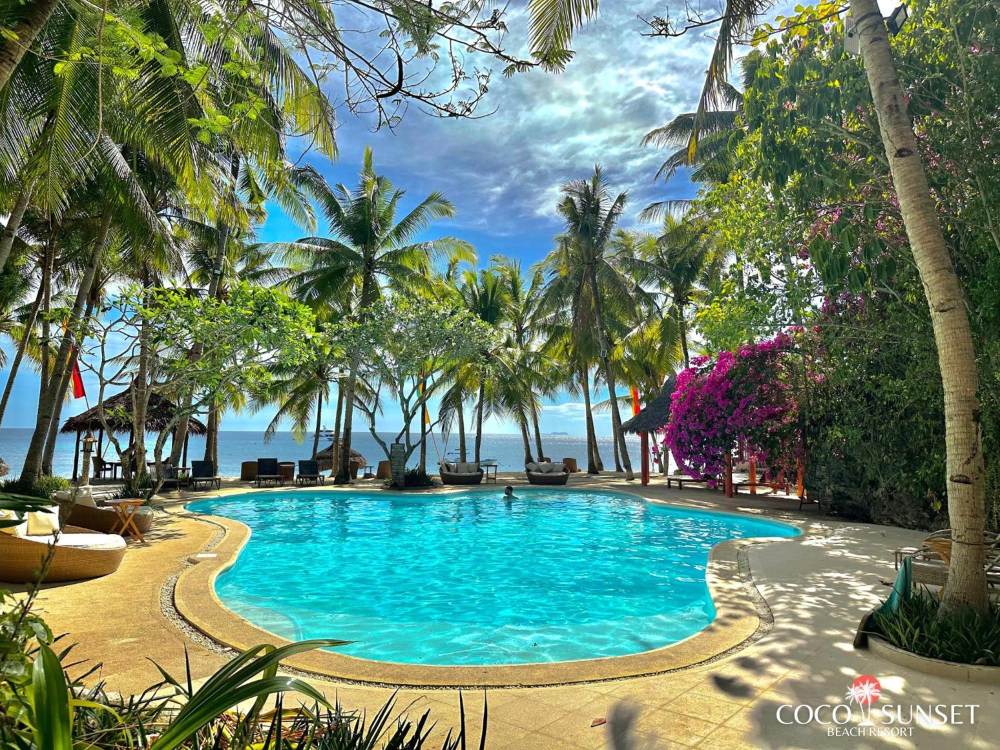 Coco Grove Beach Resort, Siquijor Island Luaran gambar The pool at the resort